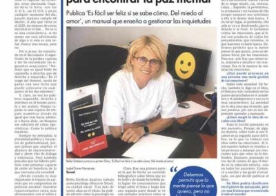 Entrevista Diario de Teruel del 26 de julio de 2019